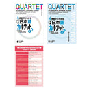 QUARTET Intermediate Japanese Across the Four Language Skills 2 and Sentences Chart